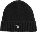 Wool Lined Beanie - Black